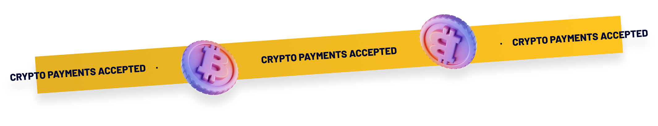 Crypto Payments Accepted Strip