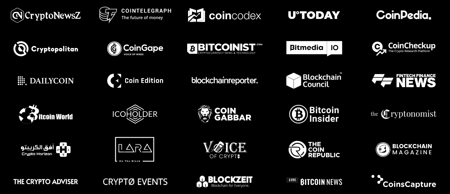 Biggest Sponsors Names in the Global Blockchain Show
